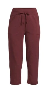 New Athletic Works Womens Core Knit Capris Size M(8-10) - Picture 1 of 3