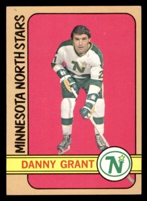 1972 Topps Hockey #39 Danny Grant EX/MT - Image 1 of 2