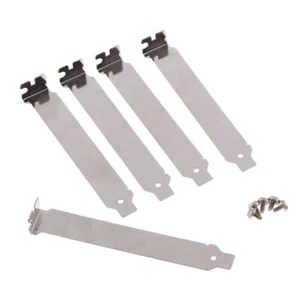 5Pcs PCI Slot Cover Bracket For PCI Expansion Dust Filter Blanking PlateY-$f - Afbeelding 1 van 11