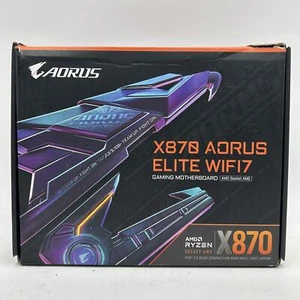 GIGABYTE X870 AORUS Elite WIFI7 AMD AM5 LGA 1718 Motherboard, ATX, DDR5 - Picture 1 of 7