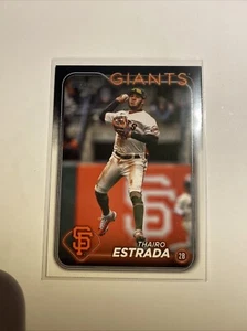 2024 Topps - #290 Thairo Estrada San Francisco Giants - Picture 1 of 2