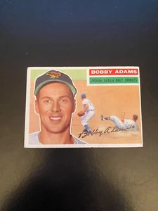 1956 TOPPS BASEBALL #287 BOBBY ADAMS!! $1 SHIPPING!! - Picture 1 of 2