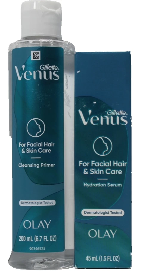 Gillette Venus Limpiador Facial Primer y Suero de Hidratación (Juego) Foto 1 de 1