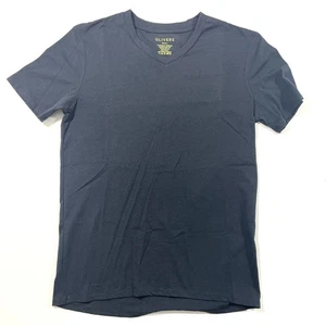 NWOT Olivers Club V Neck Tee Shirt Navy Blue Size Small - Picture 1 of 5