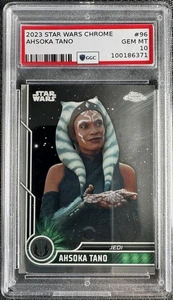 2023 Topps Chrome Star Wars Ahsoka GGC 10 GEM MINT! Jedi #96 - Picture 1 of 3
