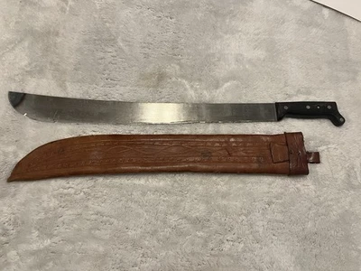 Machete vintage Incolma Colima GG-1C 21" hoja con funda de cuero Foto 1 de 4