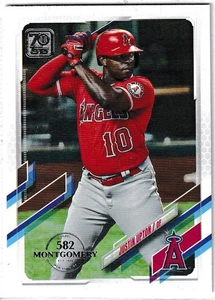 Juego de béisbol paralelo 2021 Topps 582 Montgomery Club Los Angeles Angels Team - Imagen 1 de 1