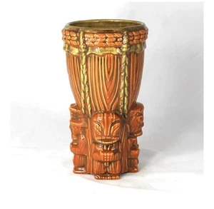 Trommel der Vorfahren Tahiti Drummer Tiki Farm Tiki Tasse schwer zu finden - Bild 1 von 6
