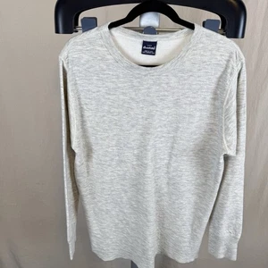 Vintage Duofold Shirt Mens Large Gray Two Layer Thermal Distressed Grunge USA - Picture 1 of 4