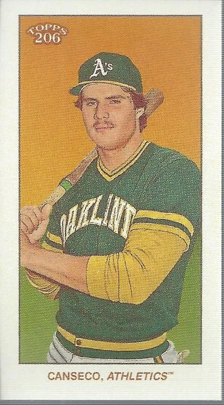 2020 Topps 206 Wave 5 Mini Baseball Card #19 Jose Canseco - Image 1 of 2