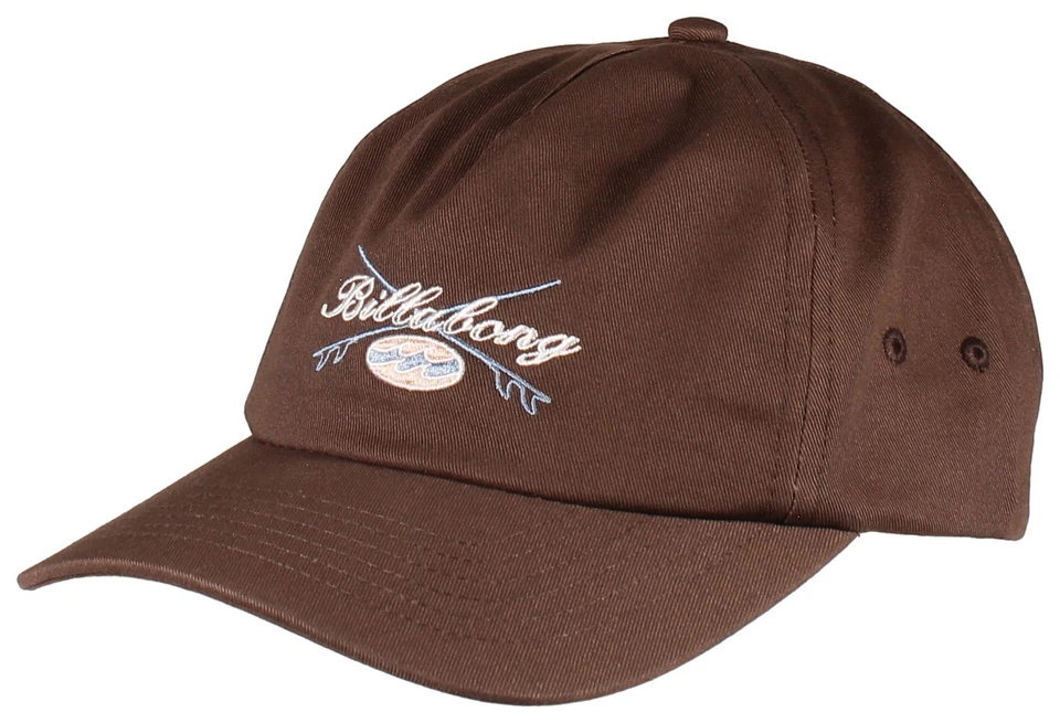 Billabong ретро с ремешком назад шляпа - коричневый - новый - Изображение 1 из 1