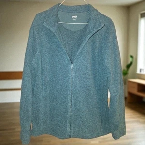 Duluth Trading Co. Damen Full Zip Fleecejacke XL lila meliert - Bild 1 von 3