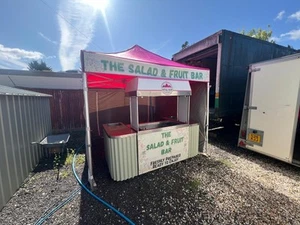 Stainless Steel Mobile Bar, Drink Kiosk, Event Bar, Waffles,Donuts Etc - Picture 1 of 5