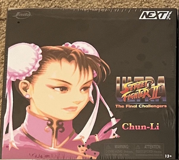 Jada Toys Street Fighter Player 2 Pink CHUN-LI SDCC Exclusive -NEW - Image 1 of 1