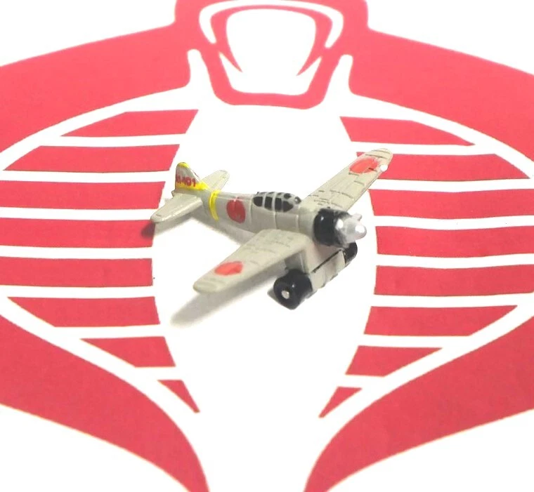 Micro Machines Транспортное средство Самолет Японский A6M "Zero" Мини Пропеллер Самолет Galoob  - Изображение 1 из 1