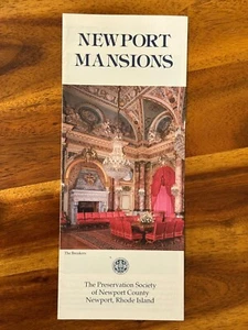 Newport Mansions Reisebroschüre Preservation Society of Newport County RI - Bild 1 von 4