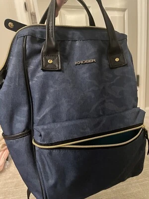 Mochila para computadora portátil Bolsa para computadora 15,6 pulgadas Viaje KROSER Azul Mochila Puerto USB Foto 1 de 4