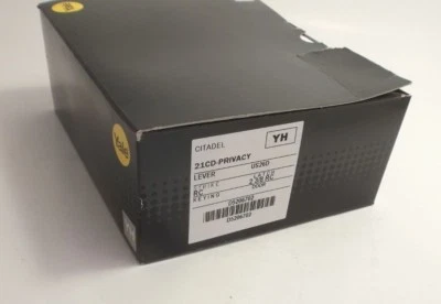 YALE YH-CD-21-PRIVACY Citadel Lever US26D Satin Chrome RH  Passage - 2-3/8" RC - Image 1 of 4