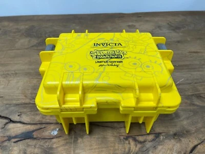 Invicta Limited Edition Spongebob 3 Slot Diver Case Yellow - Image 1 of 3