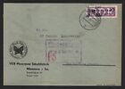 B14228 DDR ZKD Brief 1957 11 1507 Glauchau VEB Meeraner Schuhfabrik an nach Wei
