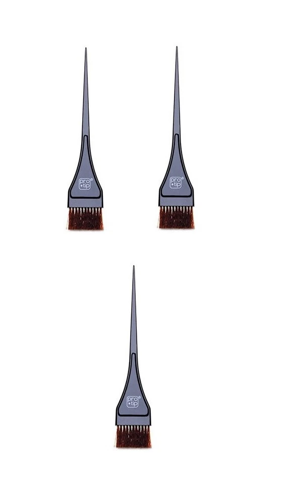 Cepillo de teñido pequeño Pro Tip - negro - paquete de 3 Foto 1 de 2