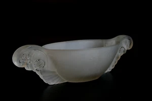 RARO ANTIGUO ART DECO GEORGES CHAUVEL, RENE GORO CRISTAL JARDINERÍA - Imagen 1 de 7