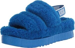 UGG Oh Fluffita 1120876 Women's Blue Slipper Sandals C1065