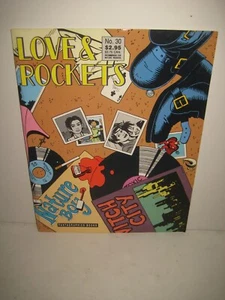 LOVE And ROCKETS # 30 Magazin COMIC Erstdruck FANTAGRAPHICS 1989 - Bild 1 von 2