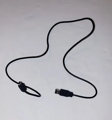 USB type A connector to USB type MINI B connector cable, 3-ft, blk. Tested. - Image 1 of 4