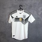 Maillot d'équipe Allemagne maillot de football à domicile 2018 blanc Adidas numéro joueur hommes XS