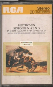 BEETHOVEN SINFONIE nr.4 e nr.5 - RCA GK42219, NO SEALED MUSICASSETTA STEREO 7 - Picture 1 of 2