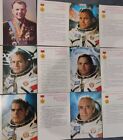45 Poster Space Soviet Cosmonauts Astronauts Ussr Yuri Gagarin 1980S Spacesuit
