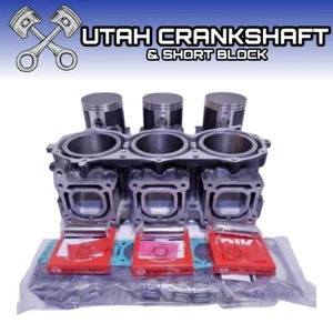 Resleeved STD Bore Yamaha 1200 Triple WSM Pistons 98-04 65U-11311-00-8S 11A6E1 - Picture 1 of 3