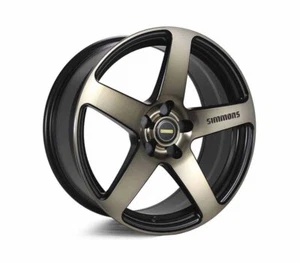 To Suit AUDI A3 2003 TO CURRENT WHEELS PACKAGE: 18x8.0 18x9.0 Simmons FR-C Co... - Picture 1 of 2