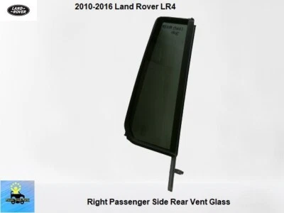 LR096057 10 a 16 Land Rover LR4 05-08 LR3 puerta trasera derecha ventilación ventana de vidrio Foto 1 de 4