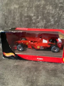 Hot Wheels Ferrari F2001 F1 Michael Schumacher Car Boxed Formula 1 - Picture 1 of 4