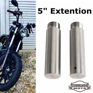 39MM 5" Gabelrohr Verlängerung für Harley Dyna Glide FXD FXDWG Sportster 1200 883 - Bild 1 von 6