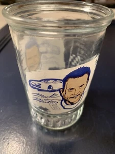 Mark Martin #6 1990s Nascar Bama Champion Driver Series Jelly Glass Collectible - Picture 1 of 3