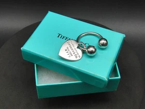 Llavero Tiffany & Co. Regreso a Nueva York Plata de Ley L 5cm x W 2.5cm en Caja - Imagen 1 de 5
