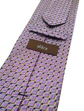 Alara Tie, Purple/Brown 