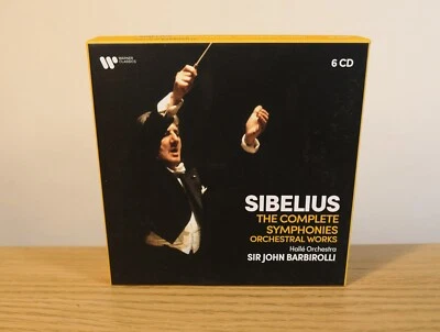 Sibelius The Complete Symphonies Barbirolli 6 CD Warner Classics *LIKE NEW* Foto 1 de 3