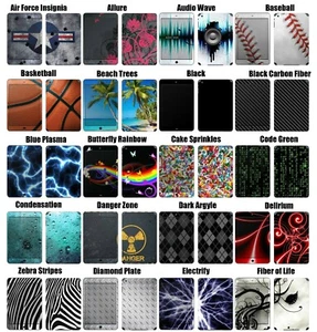 Choose Any 1 Vinyl Skin/Decal for Apple iPad Air 1st & 2nd Generation -Free Ship - Picture 1 of 5