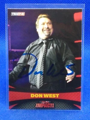 Autógrafo Don West 2009 TriStar TNA ¡Impacto! #51 Foto 1 de 2