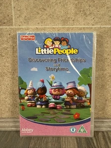 Fisher Price Little People Discovering friendship And Story time Dvd Brand New - Foto 1 di 5