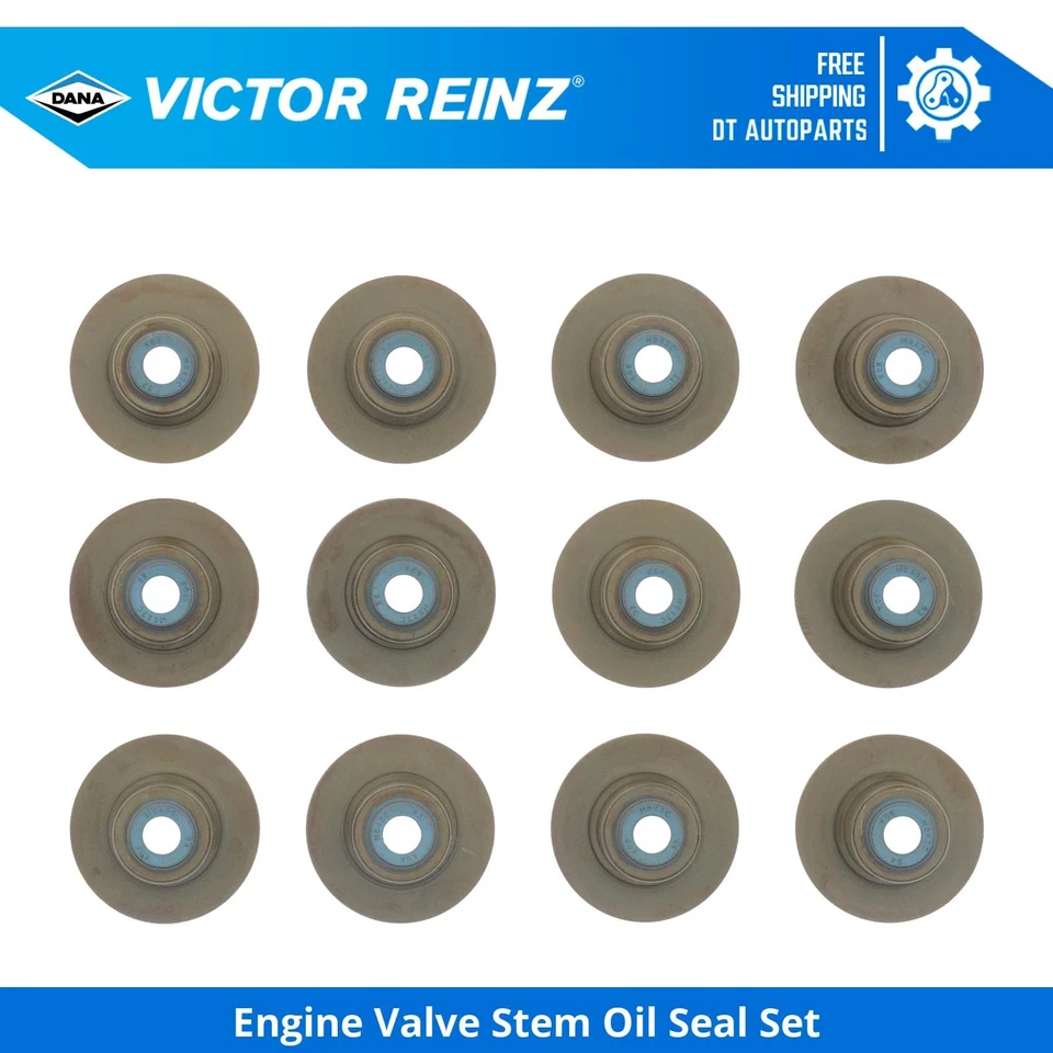 Juego de sellos de aceite de vástago de válvula de motor V6 de 3,7 L Victor Reinz 2006-2010 Foto 1 de 1