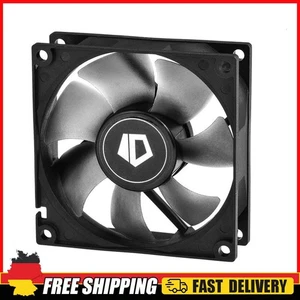 ID-COOLING NO-8025-SD 80 mm 3-poliger leiser, stummgeschalteter kleiner Kühlerlü - Bild 1 von 4