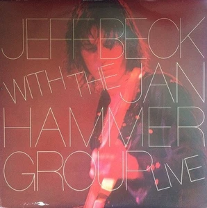 JEFF BECK WITH THE JAN HAMMER GROUP Live Vinyl Record Album LP Epic 1977 & Rock - Picture 1 of 4