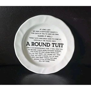 Vintage Pall Mall Ware Englisch Bone China Runde Tuit Teller 4 3/4" Aschenbecher - Bild 1 von 2