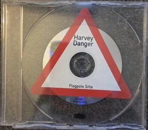 HARVEY DANGER "Flagpole Sitta" RARE SHAPED DANGER SIGN PR0M0 CD SINGLE - Picture 1 of 2