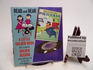 Ein kleines goldenes Buch & eine besondere goldene Schallplatte Der kleine dicke Polizist 45 RPM - Bild 1 von 6
